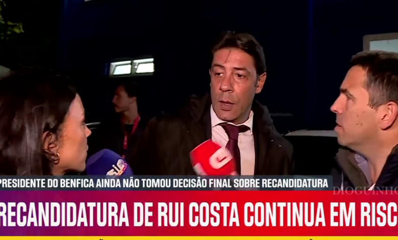Silêncio que pesa: Rui Costa ainda sem decisão sobre futuro no Benfica