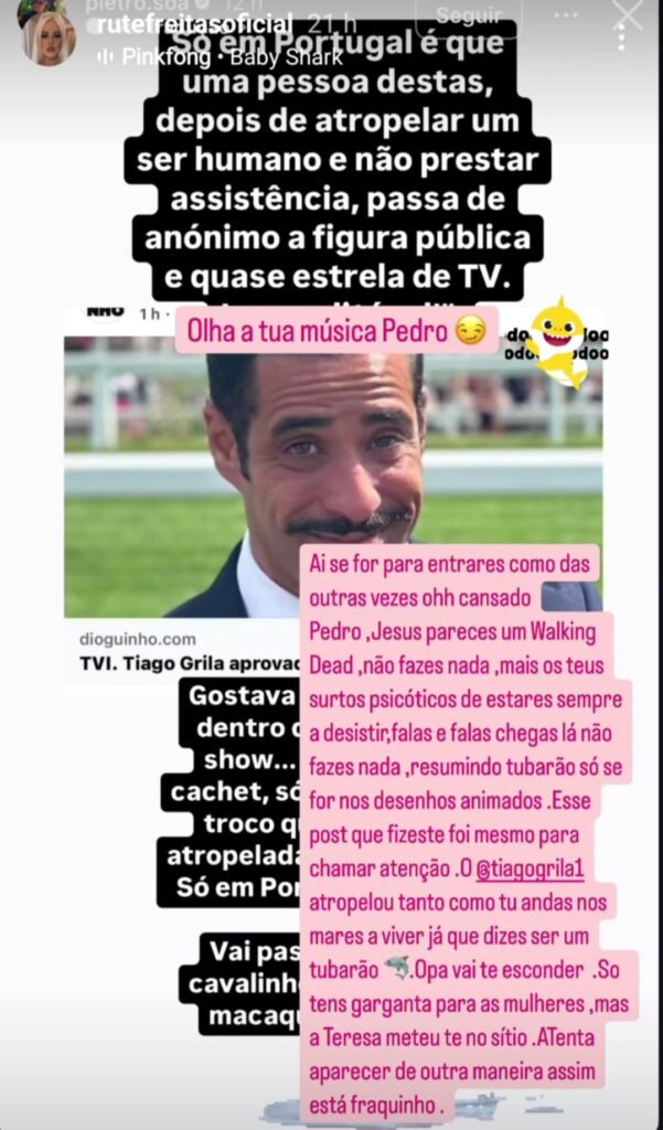 Ex-Casa dos Segredos atira-se a Pedro Soá: “Tenta aparecer de outra maneira”