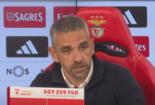 Rui Borges (treinador do Sporting) quer todos muito calmos com a 'euforia'