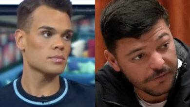 Após ser confrontado por amigo de Micael Miquelino, Zé Lopes aponta o dedo ao concorrente do Big Brother