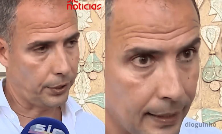 Ricardo Araújo Pereira ainda «goza» com os Anjos à saída do tribunal