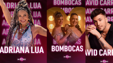 David Carreira, Adriana Lua e Bombocas na grande final do Big Brother 2025