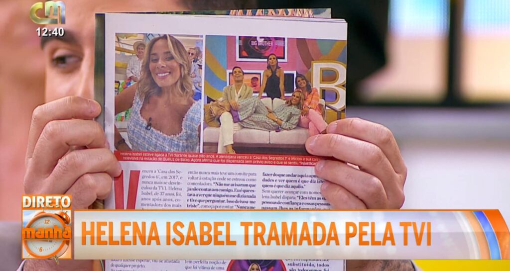 Quem fez a "vida negra" a Helena Isabel na TVI?