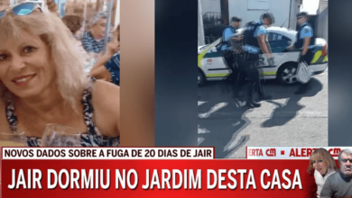 Fim de fuga: Jair Pereira, o homem suspeito de homicídio preso perto de casa após 20 dia em fuga