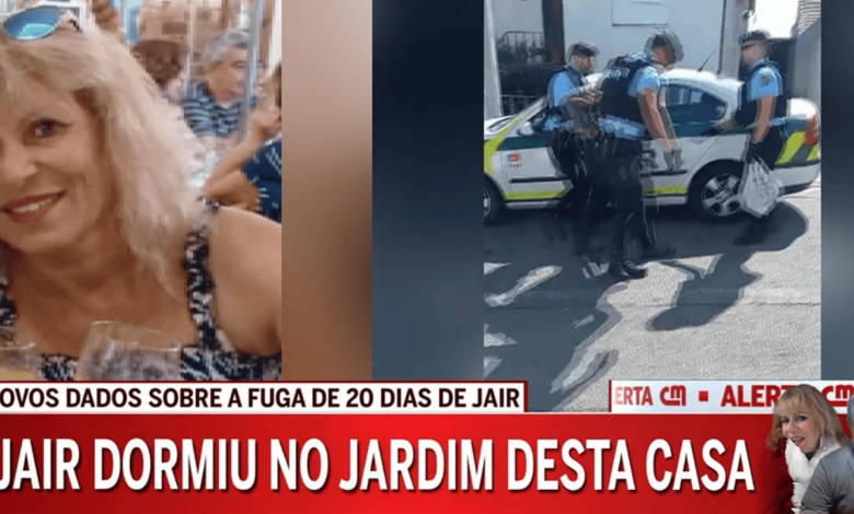 Fim de fuga: Jair Pereira, o homem suspeito de homicídio preso perto de casa após 20 dia em fuga