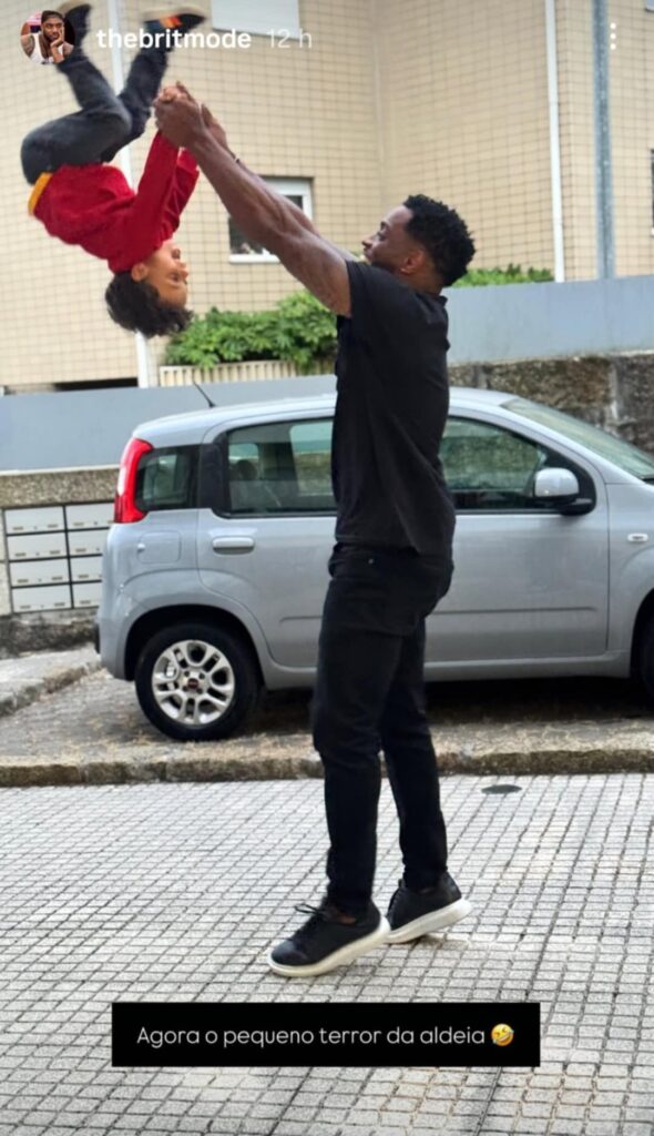 Nuno Brito - As imagens do reencontro com os filhos