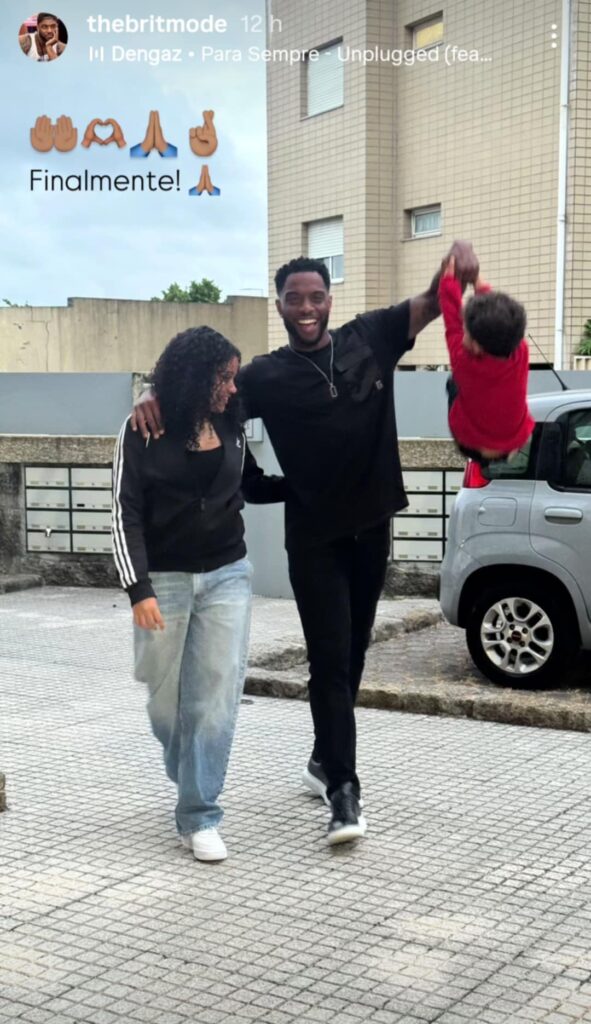 Nuno Brito - As imagens do reencontro com os filhos