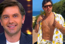 Ricardo Azedo - comentador do “Noite das Estrelas” mostra-se em tronco nu após cirurgia estética