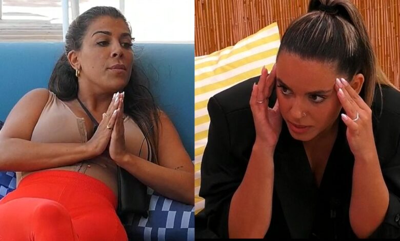 Jéssica Vieira dá 'carta verde' para Daniela Santos avançar na relação com Afonso Leitão - Big Brother