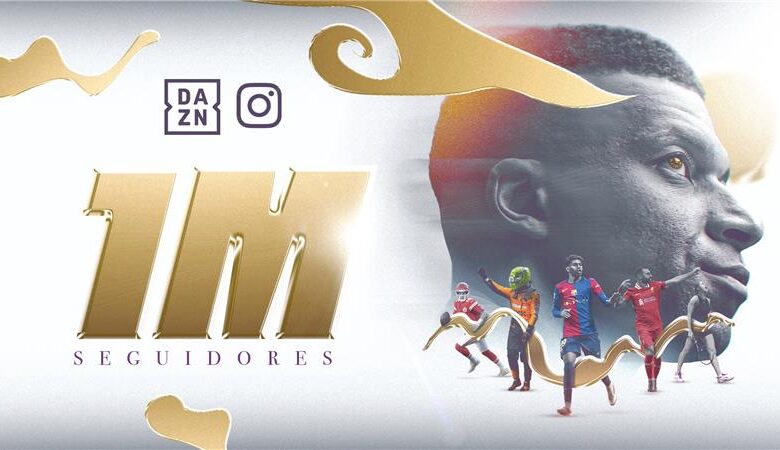 DAZN com 1 milhão de seguidores no Instagram em Portugal e é algo inédito