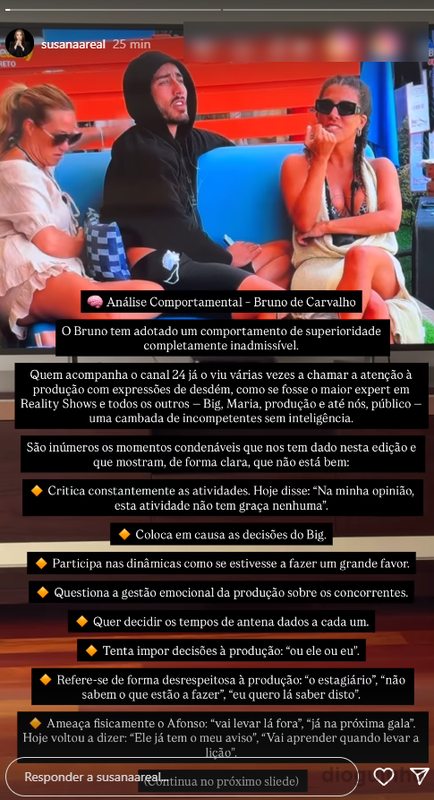 Análise Comportamental - Bruno de Carvalho no Big Brother