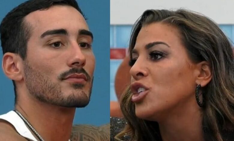Olhares, códigos e acusações: a queda final entre Daniela e Afonso no Big Brother