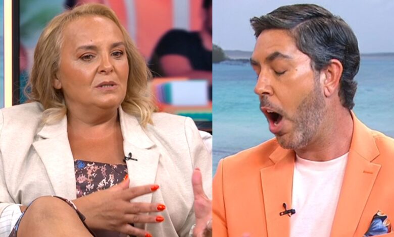 Confronto entre Adriano Silva Martins e mãe da Jéssica Vieira - «Diário» Big Brother