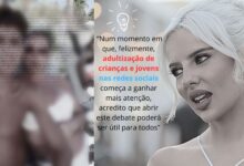 O tema é «adultização» e sobre o filho mais novo de Katia Aveiro, irmã de Cristiano Ronaldo