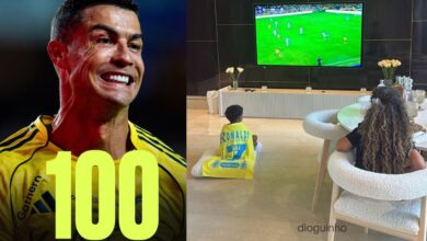 Cristiano Ronaldo faz história: 100 golos pelo Al-Nassr! Georgina Rodríguez e os filhos celebram