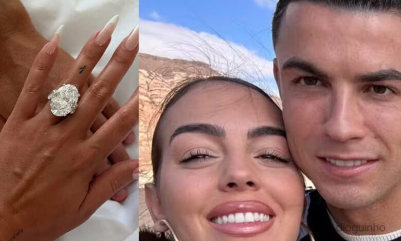 Noivado de Cristiano Ronaldo e Georgina Rodríguez 'pode não ser' mesmo com anel de milhões