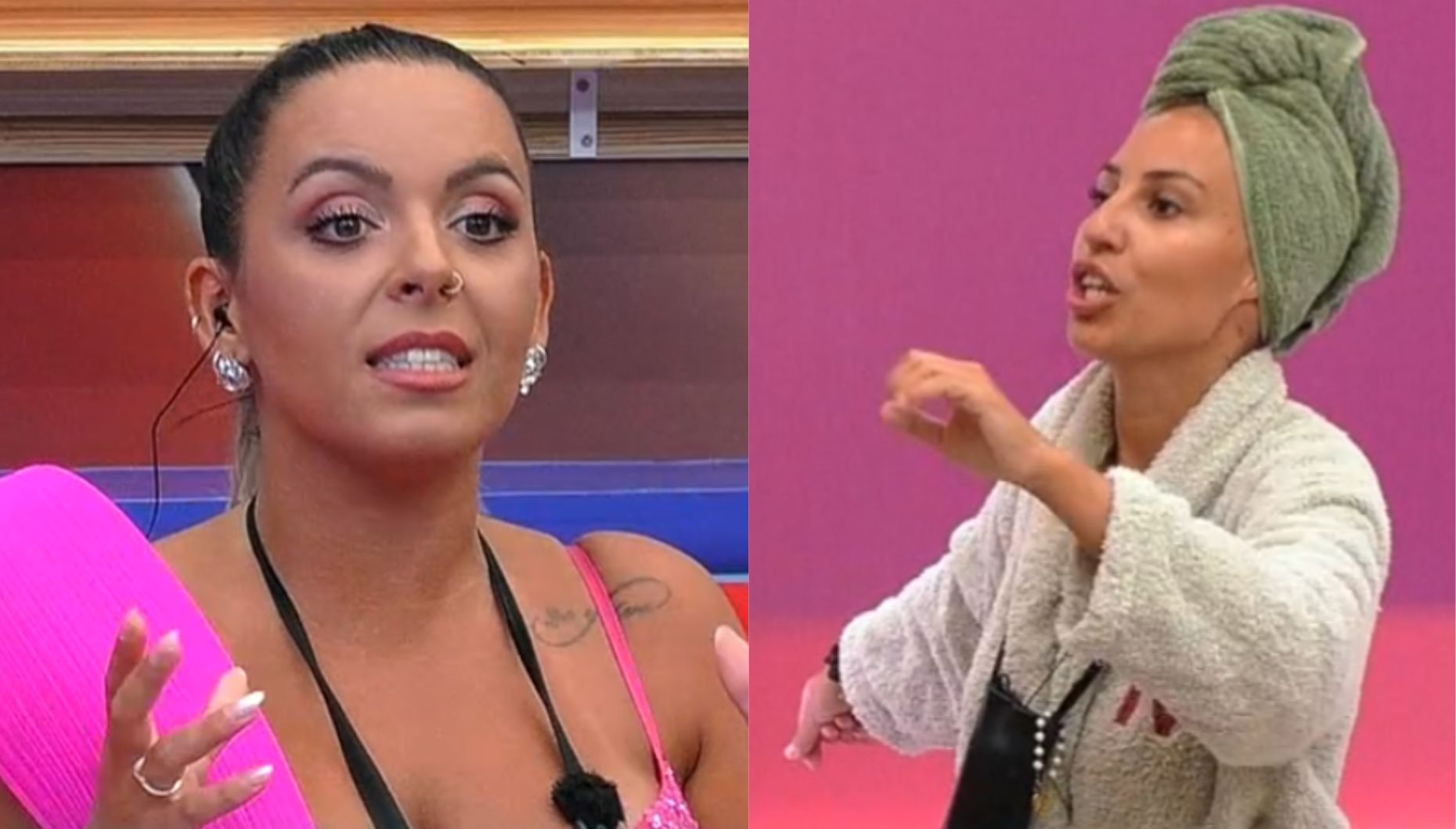 'Saco enche' e Jéssica Vieira 'arruma' com Catarina Miranda