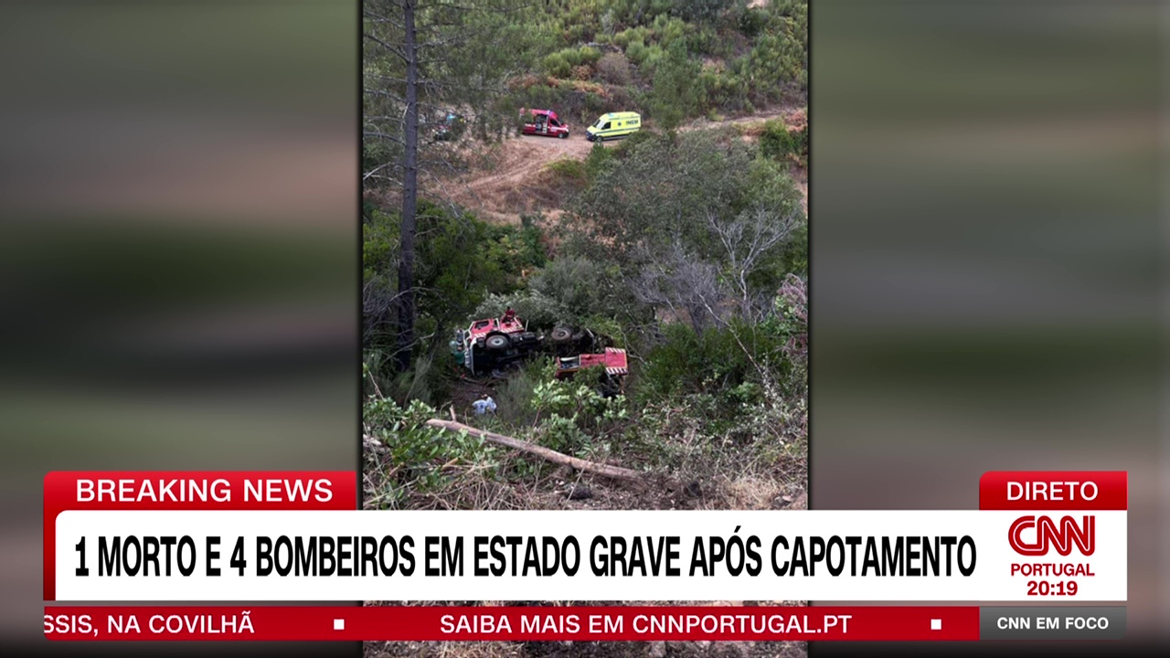 Incêndios: Acidente na Covilhã! As primeiras imagens e mais dados
