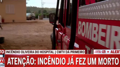 Incêndios provoca um morto em Vila Franca do Dião: "Um corpo foi encontrado carbonizado"