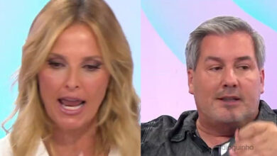 Cristina Ferreira fica fula com Bruno de Carvalhoque disse 'O programa mais agressivo onde já estive'