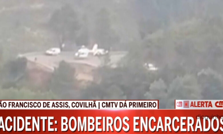 Incêndios: Acidente na Covilhã! As primeiras imagens e mais dados