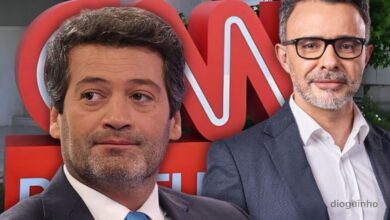 André Ventura vira o jogo e confronta jornalista da CNN: 'Você é uma vergonha como comentador'