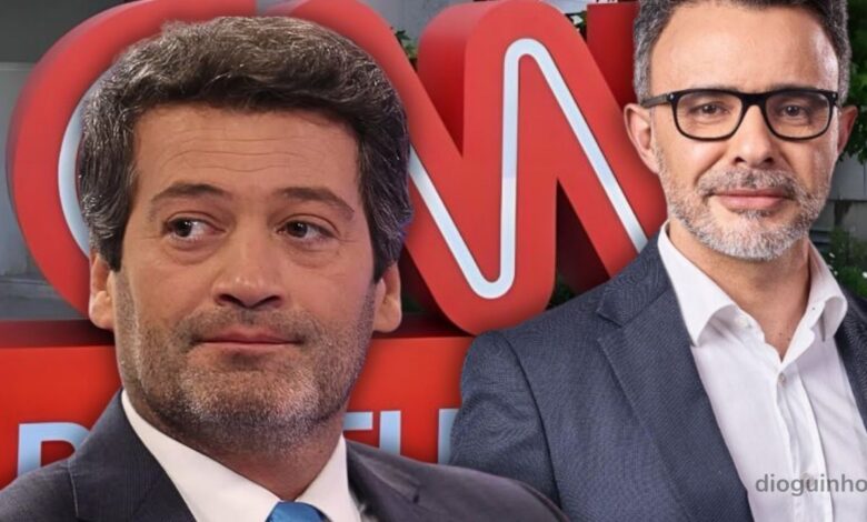André Ventura vira o jogo e confronta jornalista da CNN: 'Você é uma vergonha como comentador'