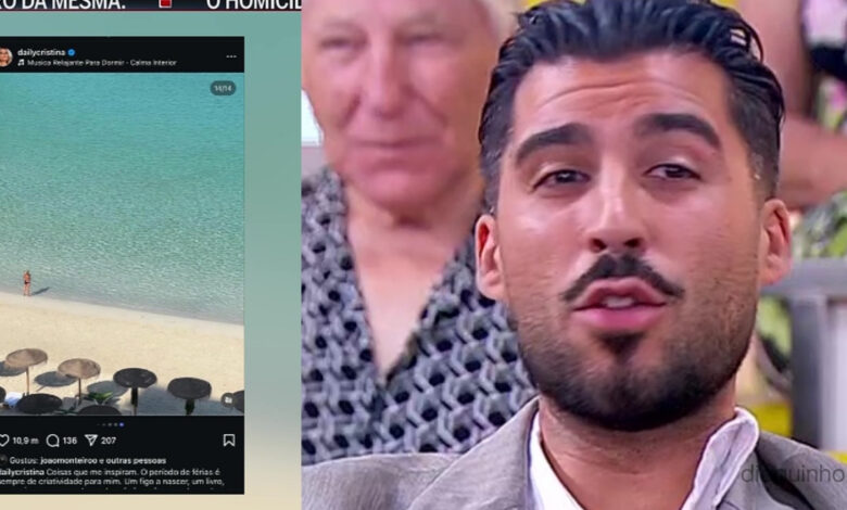 Cristina Ferreira 'saca' fotos de outra e usa como suas! Veja onde o hotel onde está e custa 700 euros por dia