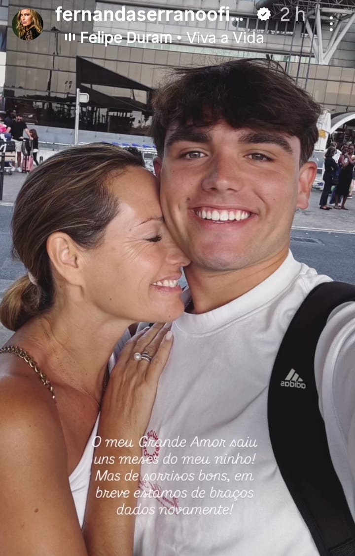 Temos fotos! Filho de Fernanda Serrano já está no Brasil e deixou a mãe em lágrimas