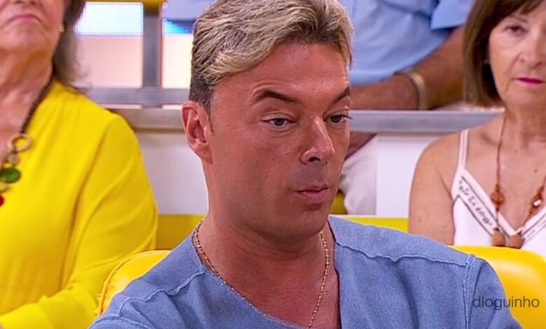 Sérgio Rossi 'confirma' em direto: "A minha queixa foi baseada em agressões físicas. Tinha marcas no meu corpo"