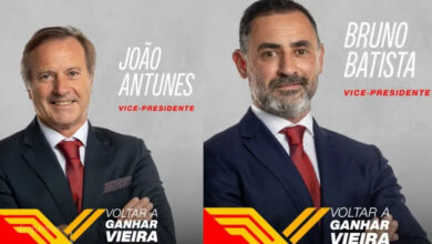 Luís Filipe Vieira revela oficialmente os dois vice-presidentes: João Antunes e Bruno Batista