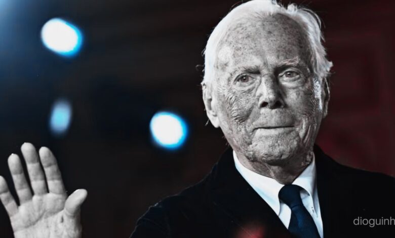 Adeus a Giorgio Armani: o rei da moda parte aos 91 anos