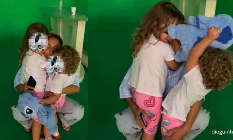 O emocionante encontro de Catarina Miranda com as "sobrinhas" na TVI