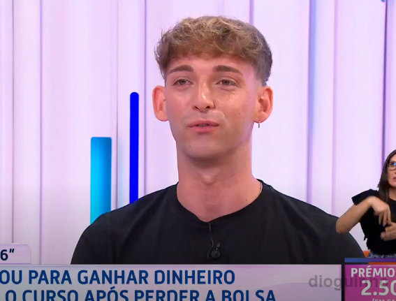 Casa dos Segredos: Vê como está agora o Diogo Semedo. Esteve na TVI e conta tudo!