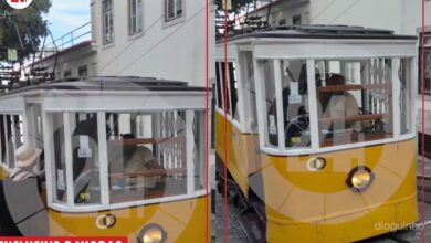 Elevador da Glória: Vídeo minutos antes da tragédia