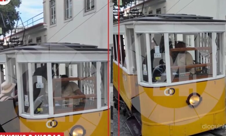 Elevador da Glória: Vídeo minutos antes da tragédia