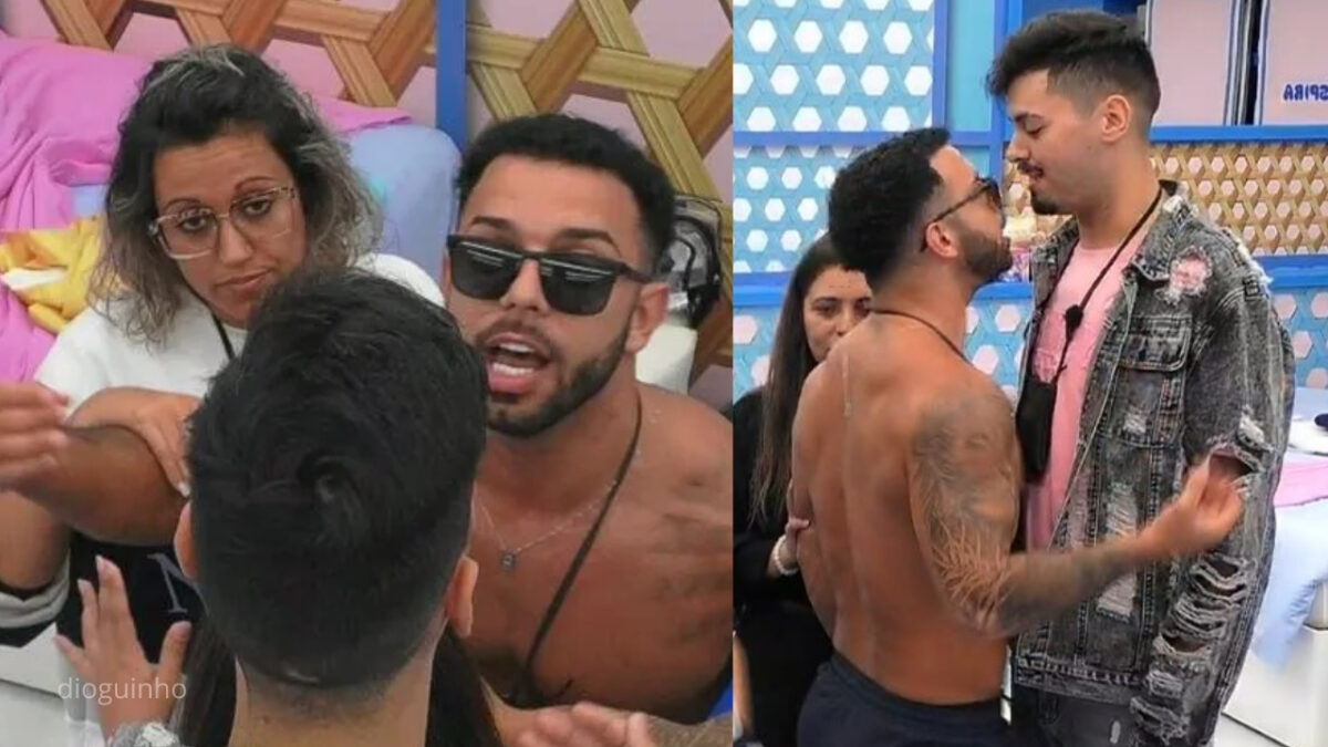Fábio tambem e agressivo na Casa dos Segredos. Tensão ...