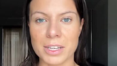 Márcia Soares é surpreendida à porta de casa