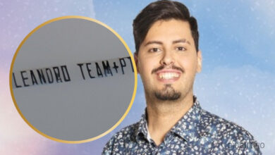 O avião especial na Casa dos Segredos após ataques ao Leandro