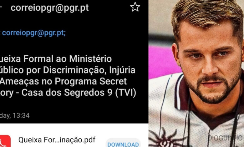 Queixa apresentada na Procuradoria-Geral da República contra o a TVI devido à Casa dos Segredos.. e do Dylan