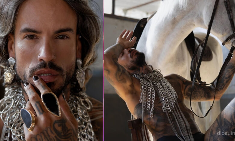 Rodrigo Castelhano de manequim a striper