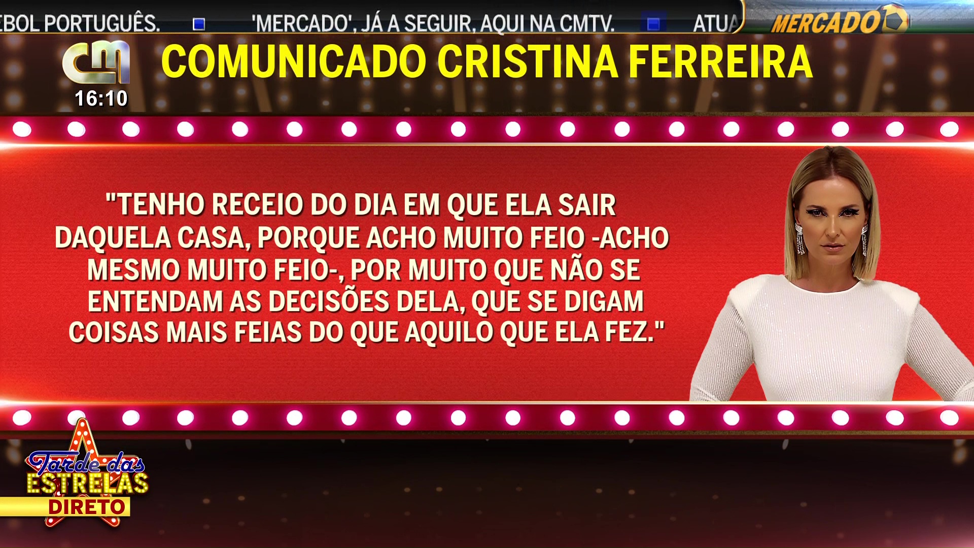 “Cristina Ferreira não apresentou, interferiu”, Ricardo Martins Pereira arrasa intervenção na Casa dos Segredos