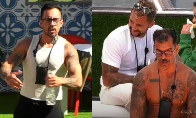 Barraco no Secret Story! Bruno perde a paciência e chama Sandro de ‘maluco’: ‘Tu pareces um maluquinho! vai-te fod***’