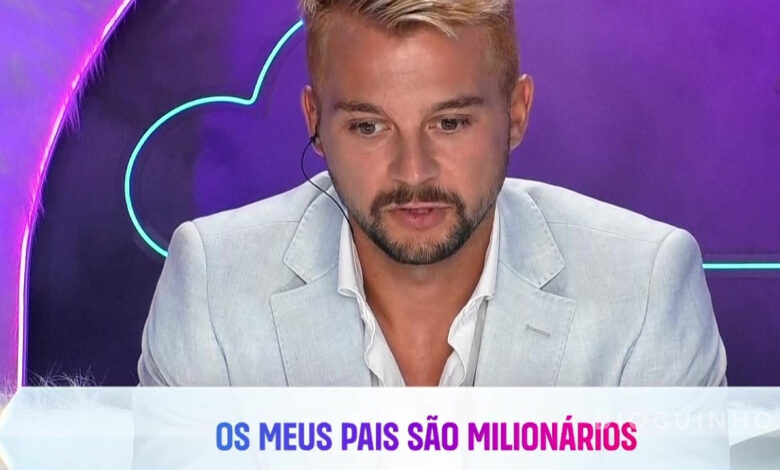 'Os meus pais são milionários'. Revelado o segredo do Dylan na Casa dos Segredos