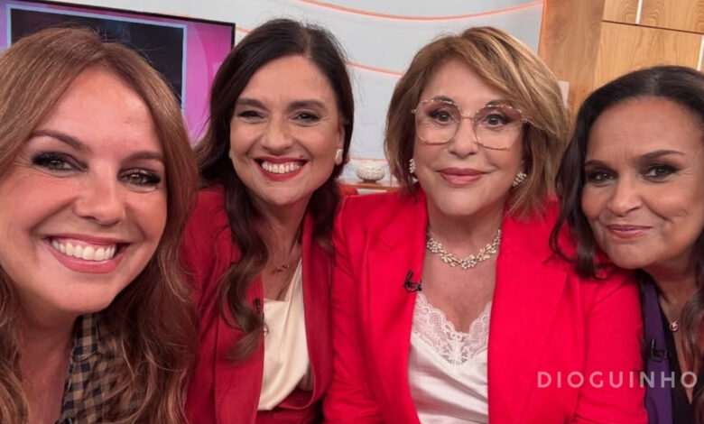 Tânia Ribas de Oliveira emociona-se com despedida de Dina Aguiar: ‘É impossível não a amar’