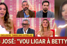 José Castelo Branco no Tarde das Estrelas: “Será que foi a Betty que pediu o divórcio? Atenção.”