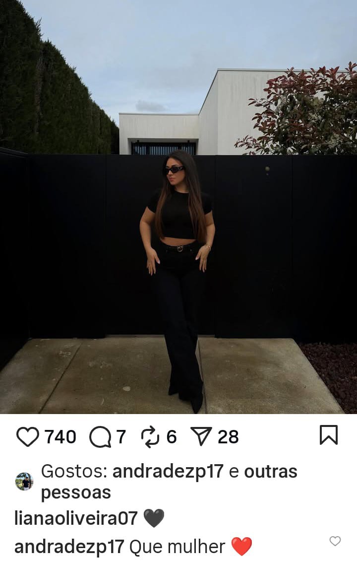 A fila andou! Liliana já segue o Instagram de Fábio... E Zé "curte" futebol ao pôr do sol