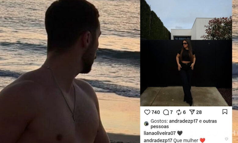 A fila andou! Liliana já segue o Instagram de Fábio... E Zé "curte" futebol ao pôr do sol