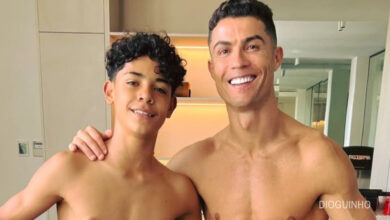 Cristiano Ronaldo sabe que o Cristianinho está na idade de fazer porcaria