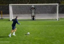 Homem vs Máquina: Cristiano Ronaldo derrota o robô "imbatível" da NASA